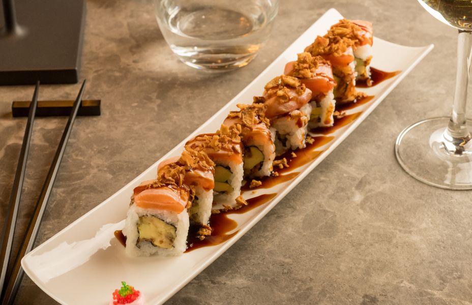 Sushi vicino alle Colonne di San Lorenzo a Milano